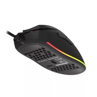 Genesis herní optická myš KRYPTON 555/RGB/8000 DPI/Herní/Optická/8 000 DPI/Drátová USB/Černá Genesis herní optická myš KRYPTON 555/RGB/8000 DPI/Herní/Optická/8 000 DPI/Drátová USB/Černá