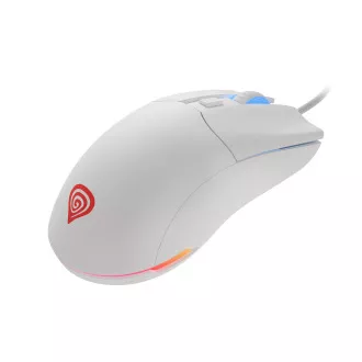 Genesis herní optická myš KRYPTON 750/RGB/8000 DPI/Herní/Optická/8 000 DPI/Drátová USB/Bílá Genesis herní optická myš KRYPTON 750/RGB/8000 DPI/Herní/Optická/8 000 DPI/Drátová USB/Bílá