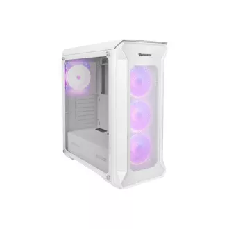 Počítačová skříň Genesis IRID 505 ARGB V2/Midi Tower/Transpar./Bílá Počítačová skříň Genesis IRID 505 ARGB V2/Midi Tower/Transpar./Bílá