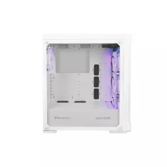 Počítačová skříň Genesis IRID 505 ARGB V2/Midi Tower/Transpar./Bílá Počítačová skříň Genesis IRID 505 ARGB V2/Midi Tower/Transpar./Bílá