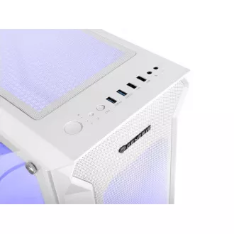 Počítačová skříň Genesis IRID 505 ARGB V2/Midi Tower/Transpar./Bílá Počítačová skříň Genesis IRID 505 ARGB V2/Midi Tower/Transpar./Bílá