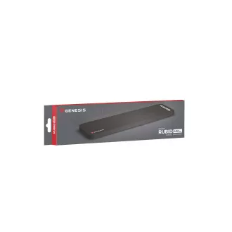 Genesis ergonomická opěrka zápěstí ke klávesnici RUBID 400, 470x95x18mm Genesis ergonomická opěrka zápěstí ke klávesnici RUBID 400, 470x95x18mm