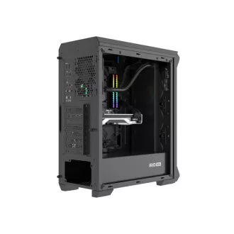 Počítačová skříň Genesis IRID 505F/Midi Tower/Transpar./Černá Počítačová skříň Genesis IRID 505F/Midi Tower/Transpar./Černá