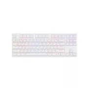 Genesis herní mechanická klávesnice THOR 404/RGB/Khail Box Brown/Drátová USB/US layout/Bílá