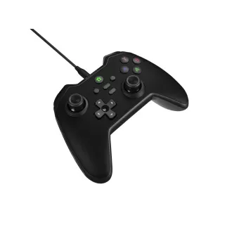 Drátový gamepad Genesis MANGAN 300, pro PC/Switch/Mobil, černý Drátový gamepad Genesis MANGAN 300, pro PC/Switch/Mobil, černý