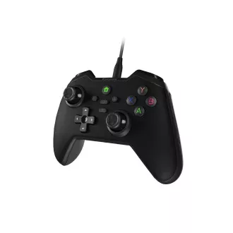 Drátový gamepad Genesis MANGAN 300, pro PC/Switch/Mobil, černý Drátový gamepad Genesis MANGAN 300, pro PC/Switch/Mobil, černý