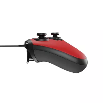 Drátový gamepad Genesis MANGAN 300, pro PC/Switch/Mobil, červený Drátový gamepad Genesis MANGAN 300, pro PC/Switch/Mobil, červený