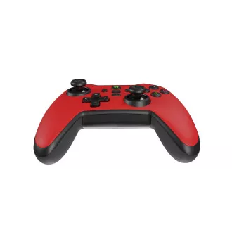 Drátový gamepad Genesis MANGAN 300, pro PC/Switch/Mobil, červený Drátový gamepad Genesis MANGAN 300, pro PC/Switch/Mobil, červený