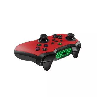 Bezdrátový gamepad Genesis MANGAN 400 pro PC/Switch/Mobil, červený Bezdrátový gamepad Genesis MANGAN 400 pro PC/Switch/Mobil, červený