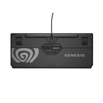 Genesis herní klávesnice THOR 230/TKL/RGB/Outemu Red/Drátová USB/US layout/Anchor Negative Šedá