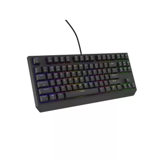 Genesis herní klávesnice THOR 230/TKL/RGB/Outemu Brown/Drátová USB/US layout/Černá Genesis herní klávesnice THOR 230/TKL/RGB/Outemu Brown/Drátová USB/US layout/Černá