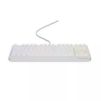 Genesis herní klávesnice THOR 230/TKL/RGB/Outemu Brown/Drátová USB/US layout/Bílá Genesis herní klávesnice THOR 230/TKL/RGB/Outemu Brown/Drátová USB/US layout/Bílá