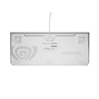 Genesis herní klávesnice THOR 230/TKL/RGB/Outemu Red/Drátová USB/US layout/Bílá Genesis herní klávesnice THOR 230/TKL/RGB/Outemu Red/Drátová USB/US layout/Bílá