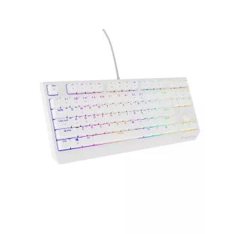 Genesis herní klávesnice THOR 230/TKL/RGB/Outemu Red/Drátová USB/US layout/Bílá Genesis herní klávesnice THOR 230/TKL/RGB/Outemu Red/Drátová USB/US layout/Bílá