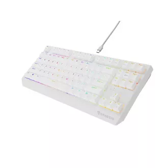 Genesis herní klávesnice THOR 230/TKL/RGB/Outemu Red/Drátová USB/US layout/Bílá Genesis herní klávesnice THOR 230/TKL/RGB/Outemu Red/Drátová USB/US layout/Bílá