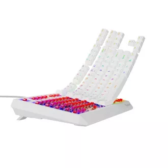 Genesis herní klávesnice THOR 230/TKL/RGB/Outemu Red/Drátová USB/US layout/Bílá Genesis herní klávesnice THOR 230/TKL/RGB/Outemu Red/Drátová USB/US layout/Bílá