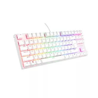 Genesis tichá herní klávesnice THOR 303/TKL/RGB/Outemu Peach Silent/Drátová USB/US layout/Bílá Genesis tichá herní klávesnice THOR 303/TKL/RGB/Outemu Peach Silent/Drátová USB/US layout/Bílá