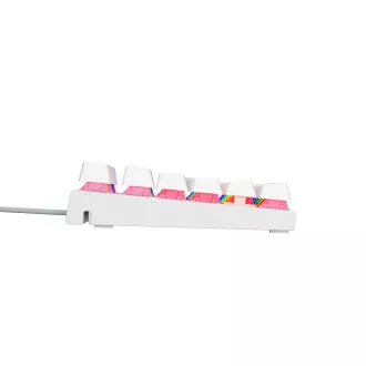 Genesis tichá herní klávesnice THOR 303/TKL/RGB/Outemu Peach Silent/Drátová USB/US layout/Bílá Genesis tichá herní klávesnice THOR 303/TKL/RGB/Outemu Peach Silent/Drátová USB/US layout/Bílá