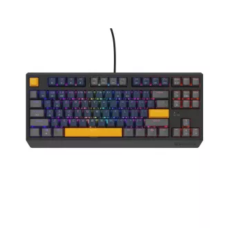 GENESIS herní klávesnice THOR 230/TKL/RGB/Outemu Panda/Drátová USB/US layout/Naval Blue Positive GENESIS herní klávesnice THOR 230/TKL/RGB/Outemu Panda/Drátová USB/US layout/Naval Blue Positive