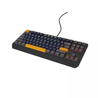 GENESIS herní klávesnice THOR 230/TKL/RGB/Outemu Panda/Drátová USB/US layout/Naval Blue Positive GENESIS herní klávesnice THOR 230/TKL/RGB/Outemu Panda/Drátová USB/US layout/Naval Blue Positive