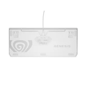GENESIS herní klávesnice THOR 230/TKL/RGB/Outemu Red/Bezdrátová USB + Bluetooth/US layout/Bílá GENESIS herní klávesnice THOR 230/TKL/RGB/Outemu Red/Bezdrátová USB + Bluetooth/US layout/Bílá