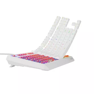 GENESIS herní klávesnice THOR 230/TKL/RGB/Outemu Red/Bezdrátová USB + Bluetooth/US layout/Bílá GENESIS herní klávesnice THOR 230/TKL/RGB/Outemu Red/Bezdrátová USB + Bluetooth/US layout/Bílá