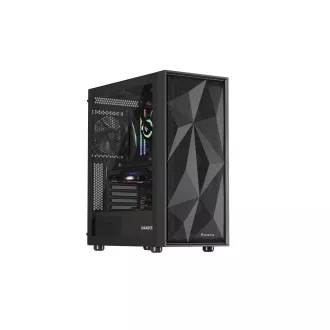 Počítačová skříň Genesis DIAXID 605F/Midi Tower/Transpar./Černá Počítačová skříň Genesis DIAXID 605F/Midi Tower/Transpar./Černá