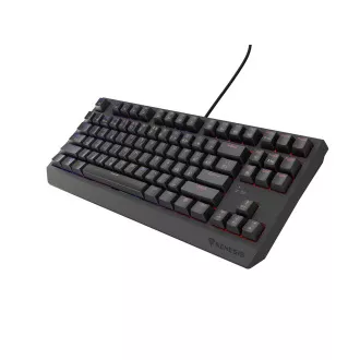 Herní klávesnice Genesis THOR 230/TKL/RGB/Outemu Red/Drátové USB-A/CZ-SK layout/Černá