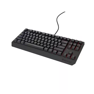 Herní klávesnice Genesis THOR 230/TKL/RGB/Outemu Red/Drátové USB-A/CZ-SK layout/Černá