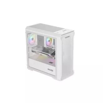 Počítačová skříň Genesis IRID 503 ARGB LITE/Mini Tower/Transpar./Bílá Počítačová skříň Genesis IRID 503 ARGB LITE/Mini Tower/Transpar./Bílá