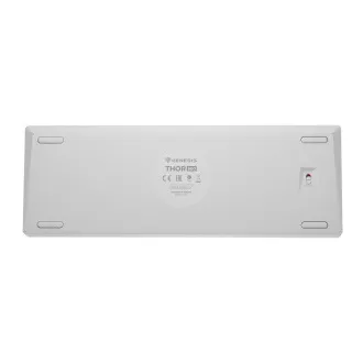 Genesis herní klávesnice THOR 660 G2/Gateron Brown/USB+BT/US layout/Bílá Genesis herní klávesnice THOR 660 G2/Gateron Brown/USB+BT/US layout/Bílá