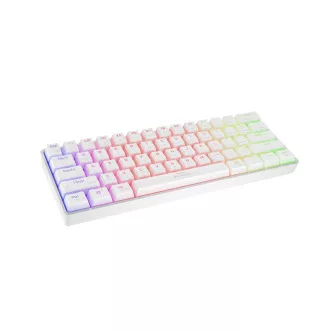 Genesis herní klávesnice THOR 660 G2/Gateron Brown/USB+BT/US layout/Bílá Genesis herní klávesnice THOR 660 G2/Gateron Brown/USB+BT/US layout/Bílá