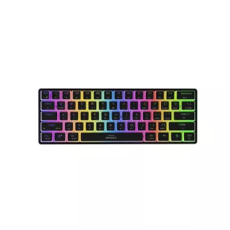 Genesis herní klávesnice THOR 660 G2/Gateron Red/USB+BT/US layout/Černá Genesis herní klávesnice THOR 660 G2/Gateron Red/USB+BT/US layout/Černá