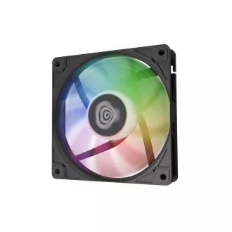 Ventilátor Genesis OXAL 120 ARGB, 3-Pack, černý