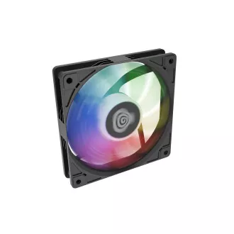 Ventilátor Genesis OXAL 120 ARGB, 3-Pack, černý