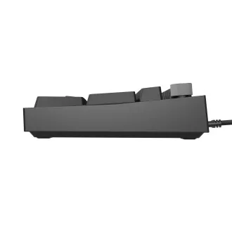 Herní mechanická klávesnice Genesis THOR 404/RGB/Gateron Yellow Pro/Drátové USB-A/US layout/Černá Herní mechanická klávesnice Genesis THOR 404/RGB/Gateron Yellow Pro/Drátové USB-A/US layout/Černá
