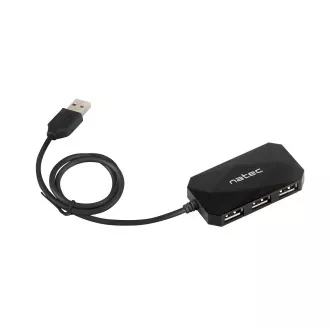 Natec Locust rozbočovač 4x USB 2.0 HUB, černý Natec Locust rozbočovač 4x USB 2.0 HUB, černý
