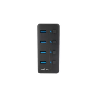 Natec Mantis 2 aktivní rozbočovač s funkcí nabíjení 4x USB 3.0 HUB, vypínač, napájecí adaptér Natec Mantis 2 aktivní rozbočovač s funkcí nabíjení 4x USB 3.0 HUB, vypínač, napájecí adaptér