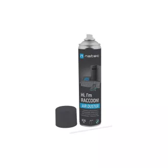 Natec stlačený vzduch RACCOON AIR 600 ml