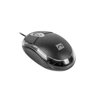 Natec optická myš VIREO 2/1000 DPI/Kancelářská/Optická/1 000 DPI/Drátová USB/Černá Natec optická myš VIREO 2/1000 DPI/Kancelářská/Optická/1 000 DPI/Drátová USB/Černá