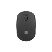 Myš Natec STORK/Kancelářská/Optická/1 600 DPI/Bezdrátová USB/Černá