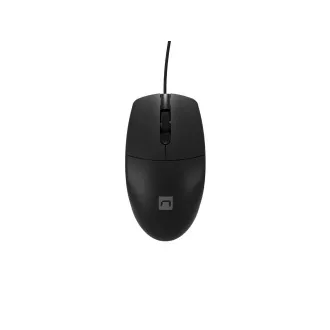 Natec optická myš RUFF Plus 1200 DPI/Kancelářská/Optická/1 200 DPI/Drátová USB/Černá Natec optická myš RUFF Plus 1200 DPI/Kancelářská/Optická/1 200 DPI/Drátová USB/Černá