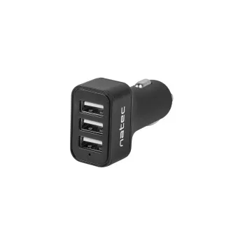 Natec nabíječka do auta CONEY, 2XUSB, 1XUSB-C, 84W Natec nabíječka do auta CONEY, 2XUSB, 1XUSB-C, 84W