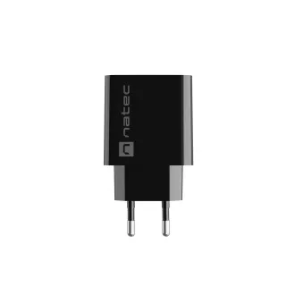 Universální nabíječka Natec RIBERA 18W 1X USB-A, černá Universální nabíječka Natec RIBERA 18W 1X USB-A, černá