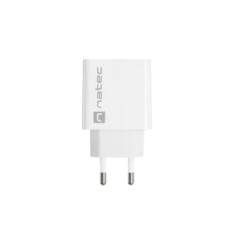 Universální nabíječka Natec RIBERA 20W 1X USB-C, bílá Universální nabíječka Natec RIBERA 20W 1X USB-C, bílá