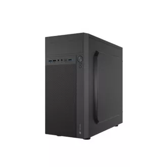 Počítačová skříň Natec HELIX USB-C/Micro ATX/Černá Počítačová skříň Natec HELIX USB-C/Micro ATX/Černá