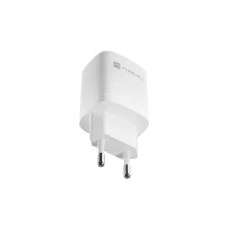 Universální USB nabíječka Natec RIBERA GaN 30W, 1X USB-A, 1X USB-C, Bílá Universální USB nabíječka Natec RIBERA GaN 30W, 1X USB-A, 1X USB-C, Bílá