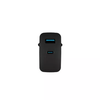 Univerzální USB nabíječka Natec RIBERA GaN 45W, 1X USB-A, 1X USB-C, černá Univerzální USB nabíječka Natec RIBERA GaN 45W, 1X USB-A, 1X USB-C, černá