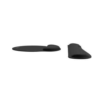 Ergonomický set podložek pod zápěstí Natec CHIPMUNK 2v1, černá Ergonomický set podložek pod zápěstí Natec CHIPMUNK 2v1, černá