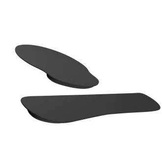 Ergonomický set podložek pod zápěstí Natec CHIPMUNK 2v1, černá Ergonomický set podložek pod zápěstí Natec CHIPMUNK 2v1, černá